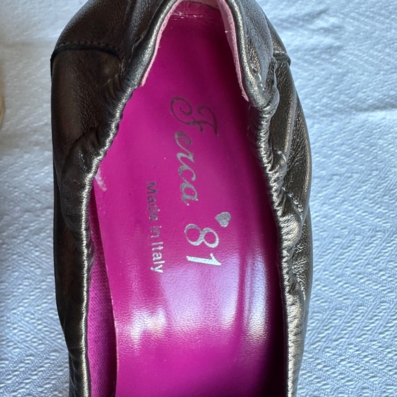 Made in Italy Heeled Shoes (Ferca 81), Size 37, Metallic Bronze - Picture 6 of 15